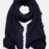 MOULETA Dark Navy Shawl