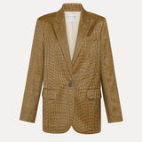 FORTE FORTE Mannish Jacket in Glen Check