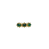 DIARERIS BARRETTE BARI ONYX VERT