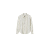 POMANDERE Striped Organza Shirt