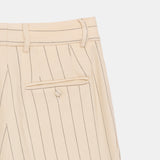 PAUL & JOE Striped Wool Twill Pants