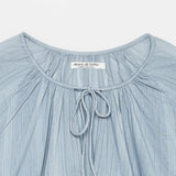 MARE DI LATTE AJOURE BLOUSE