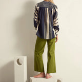 MARE DI LATTE JOLINE CAROUSEL BLOUSE