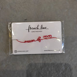 MOM OF 2 Red Bracelet