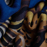 INOUI EDITIONS Western Duck Blue Scarf