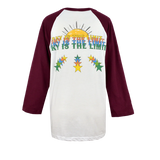 MONOKI BASEBALL TEE SKY IS THE LIMIT T-SHIRT