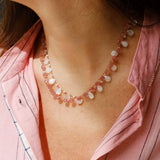 IVARENE DROPS & BEADS 'ALCYONA' NECKLACE