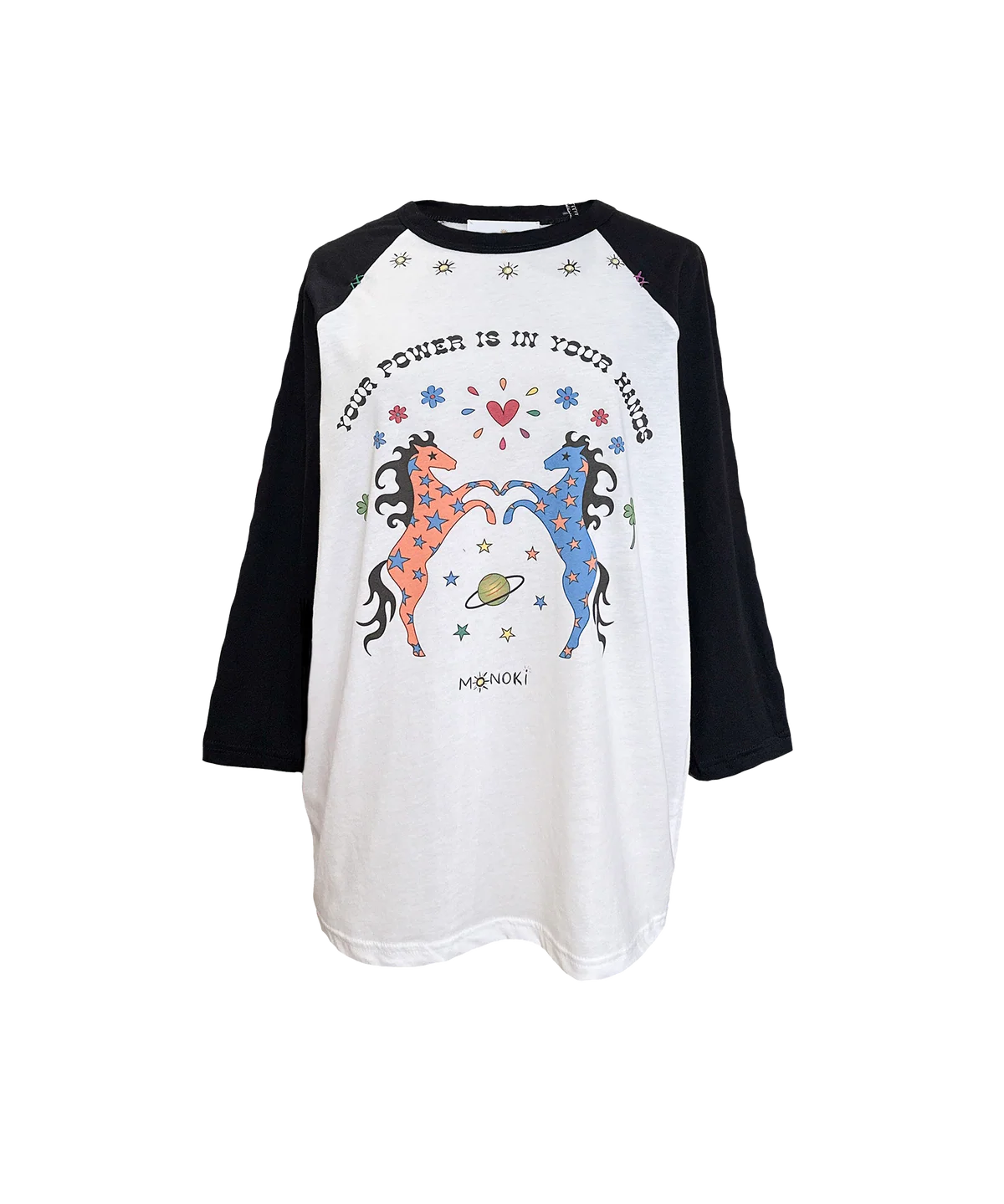 MONOKI BASEBALL TEE SKY IS THE LIMIT T-SHIRT