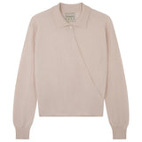 JUMPER 1234 MERINO TWISTED DRAPE POLO
