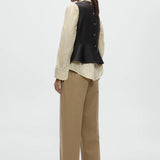 CORDERA TAILORED PEPLUM VEST