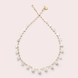 IVARENE DROPS & BEADS 'ALCYONA' NECKLACE