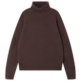 JUMPER 1234 DISTRESSED ROLL COLLAR