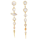 Pearl & Shell Drop Earrings