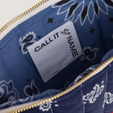 CALL IT BY YOUR NAME Zipped Quilted Pouch - HEART