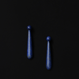 SOPHIE BUHAI MEDIUM ANGELIKA EARRINGS IN LAPIS