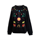MONOKI BLESSED BLACK SWEATSHIRT
