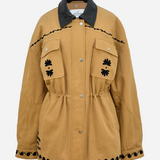 MONOKI DUTTON COTTON JACKET - CAMEL
