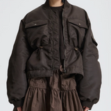 CECILIE BAHNSEN BIRDIE BOMBER JACKET