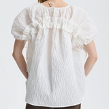 CECILIE BAHNSEN BELLAROSE TOP