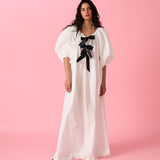 JAUNE LEYLA BOW DRESS