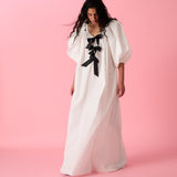 JAUNE LEYLA BOW DRESS