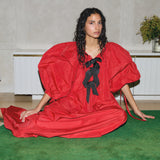 JAUNE LEYLA BOW DRESS