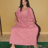 JAUNE TOPKAPI DRESS