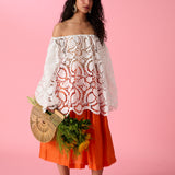 JAUNE LIAN LACE TOP