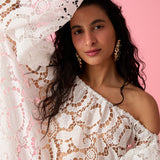 JAUNE LIAN LACE TOP