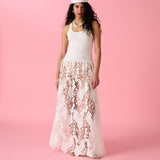 JAUNE LIAN LACE SKIRT