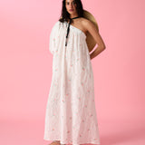 JAUNE EBRU DRESS IN PINK FLORA