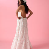 JAUNE PERI DRESS IN PINK FLORA