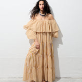 OSMAN DRESS IN YELLOW