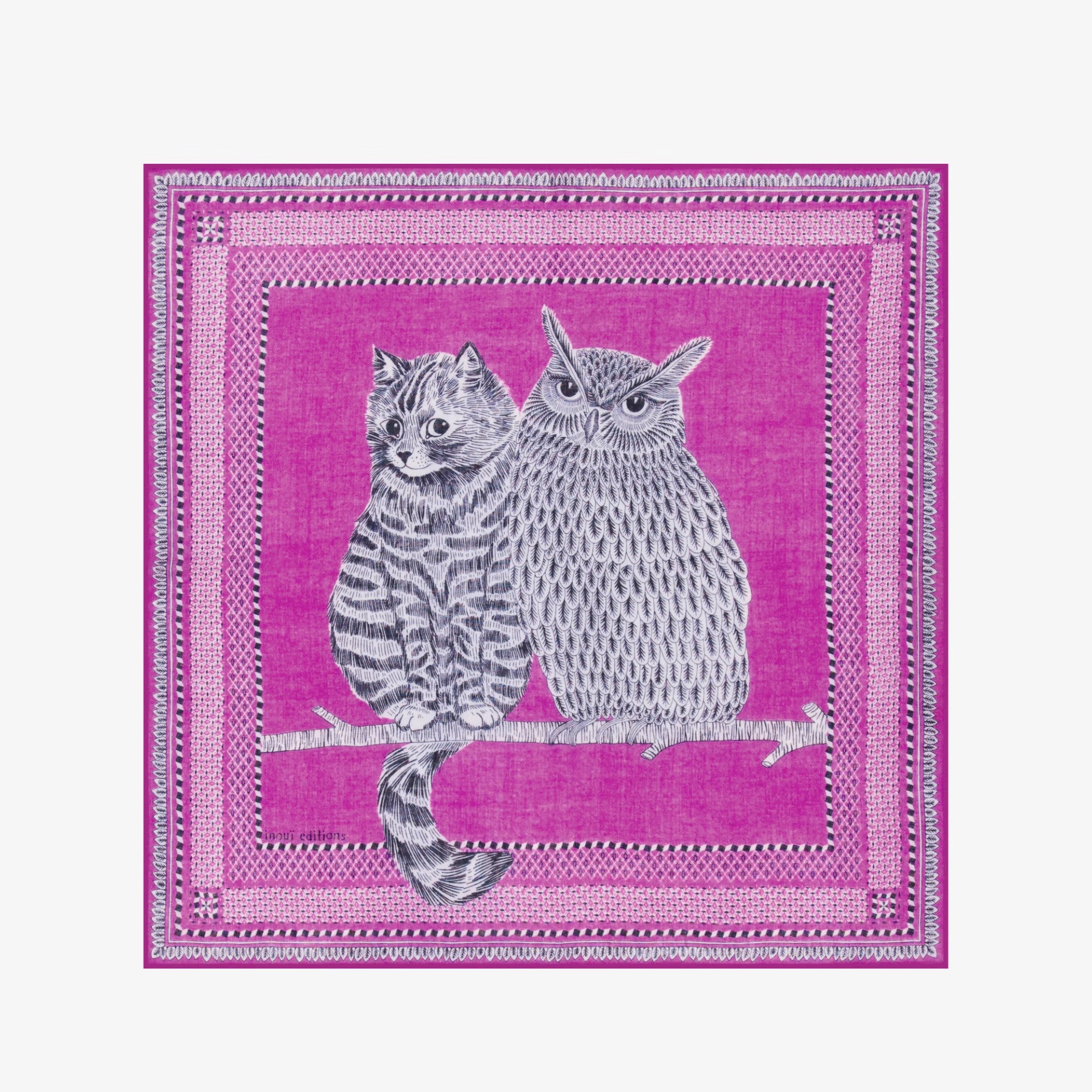 INOUI EDITIONS 70 CHOUETTE SHAWL