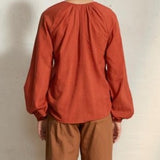 MARE DI LATTE AJOURE BLOUSE
