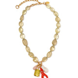 LIZZIE FORTUNATO Beaded Reef Necklace