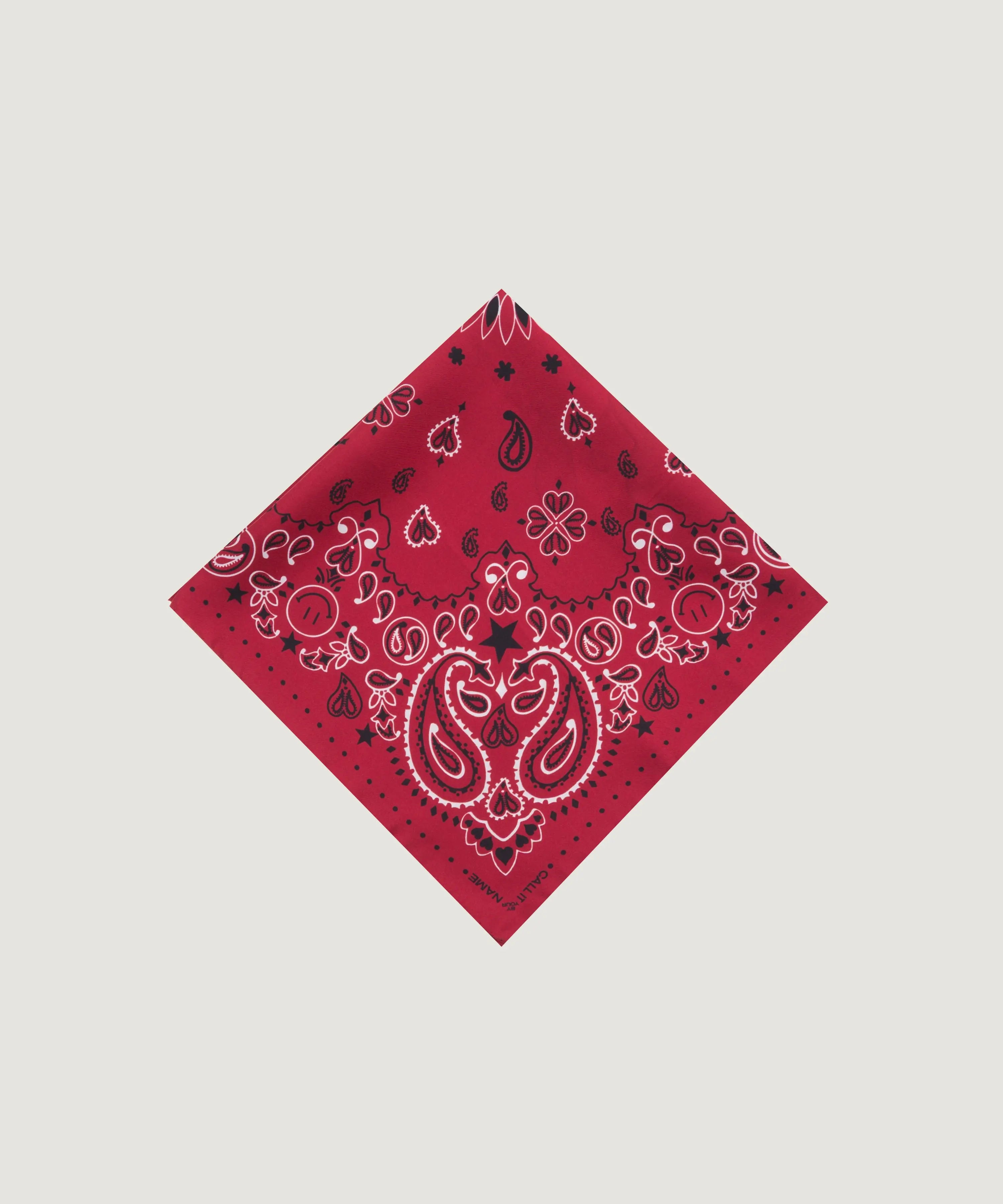 CALL IT BY YOUR NAME Silk Bandana - STAR