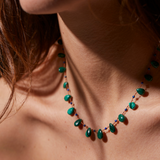 IVARENE DROPS & BEADS 'BONVIEW' NECKLACE