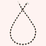 IVARENE COLLIER 'VALLEY' SPINELLE NOIR