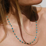 IVARENE COLLIER 'VALLEY' TURQUOISE