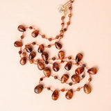 IVARENE DROPS & BEADS 'WILLETTA' NECKLACE