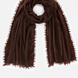 MOULETA CASMERE BROWN SHAWL